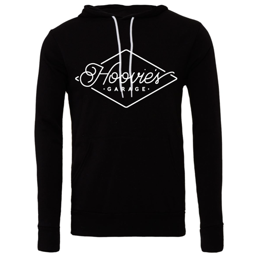 Hoovie's Garage White Logo Hoodie
