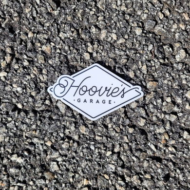 Hoovies Garage Diamond Logo Sticker