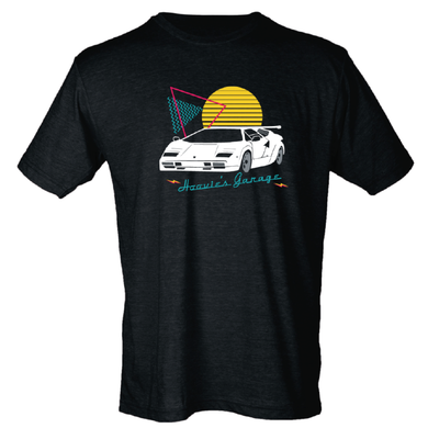 Hoovie's Garage Countach Logo Tee
