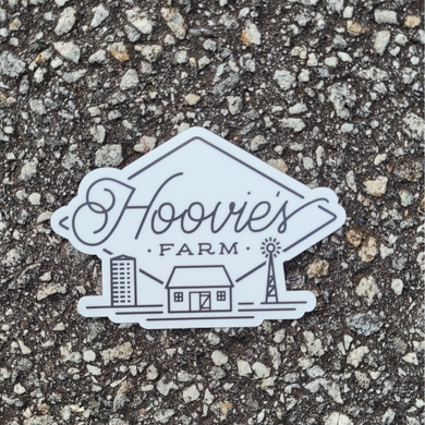 Hoovies Farm Sticker